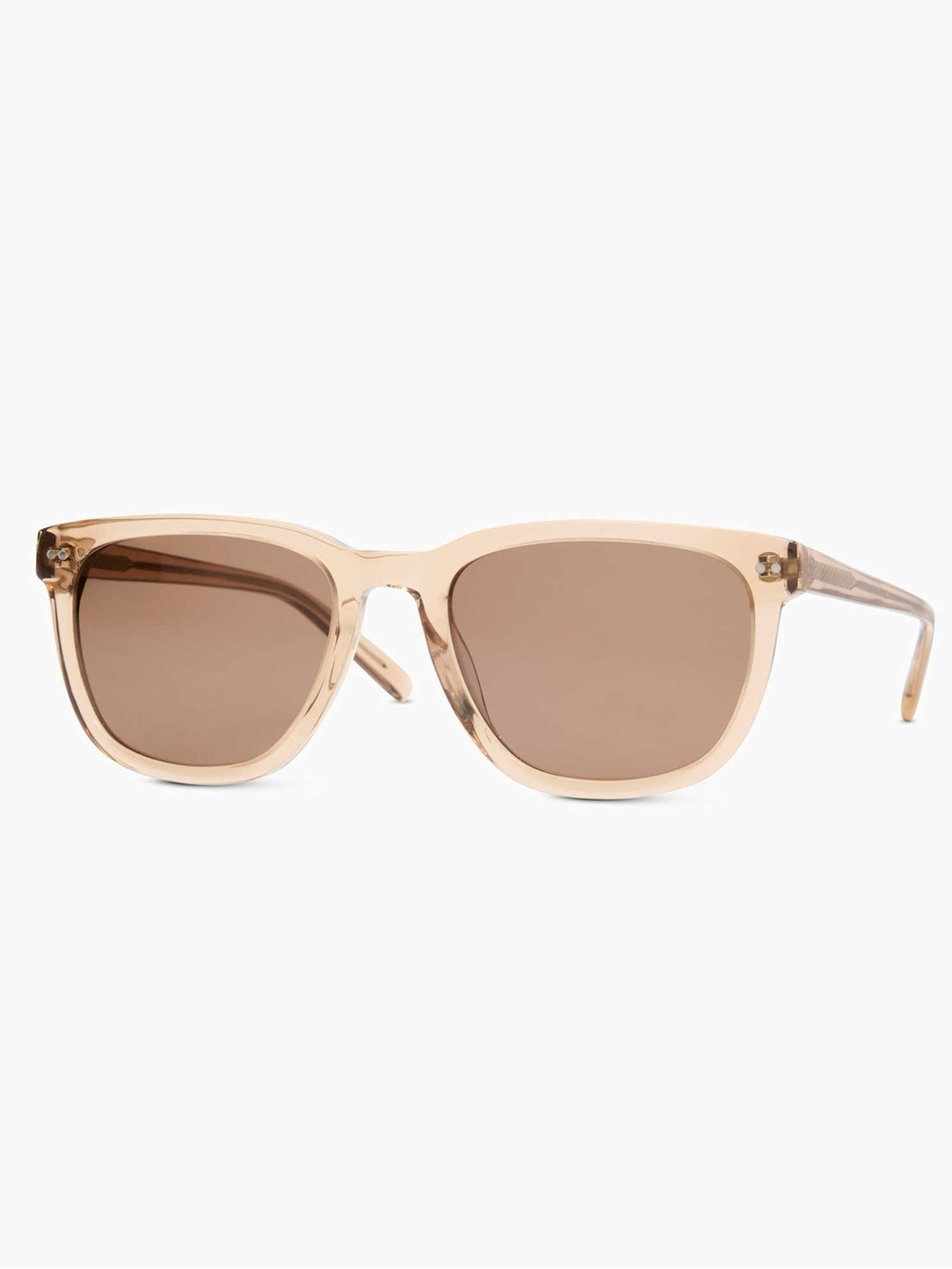 QUINCE Classic Square Sunglasses in Light Brown